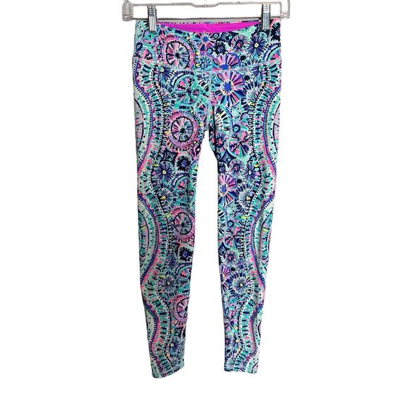 Lilly Pulitzer LUXLETIC Weekender The Swim Engineered Legging UPF 50+ Size XS - Picture 4 of 8